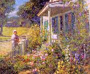 Abbott Fuller Graves Summer Garden oil painting on canvas